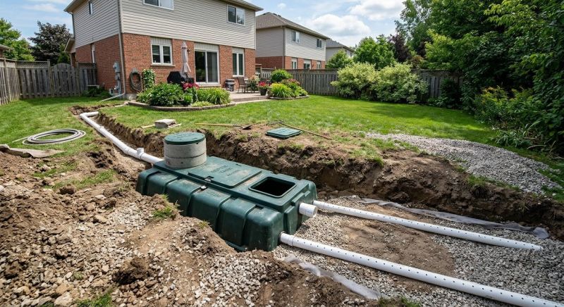 Aerobic Sewage Installation in Columbus, OH