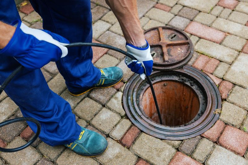 Products For Clogged Sewer Repairs in use